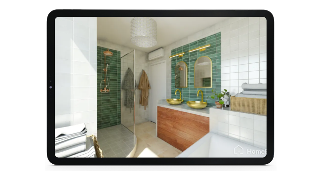 Bathroom render > HomeByMe Enterprise > Dassault Systemes