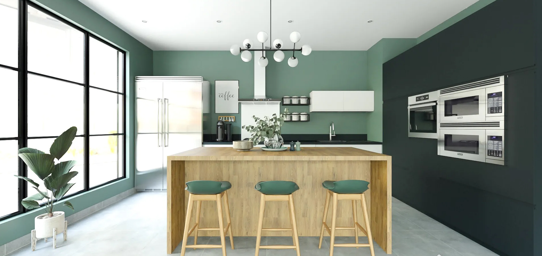 Kitchen render > HomeByMe Enterprise > Dassault Systemes