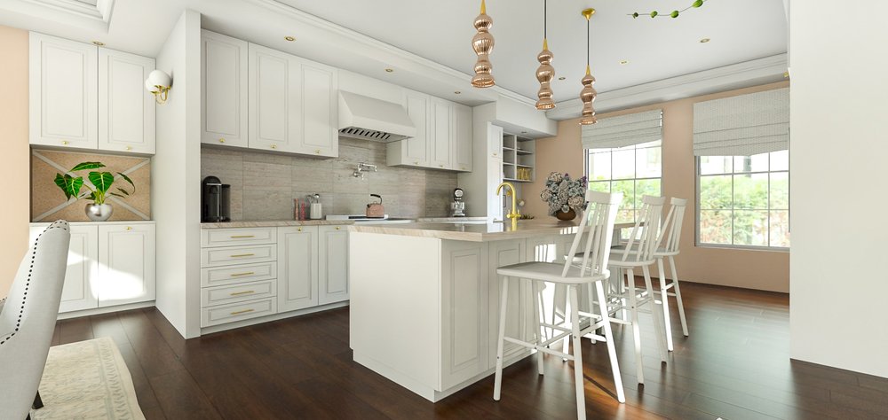 Kitchen render > HomeByMe Enterprise > Dassault Systemes