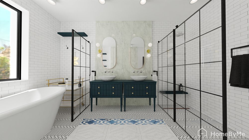 Bathroom render > HomeByMe Enterprise > Dassault Systèmes