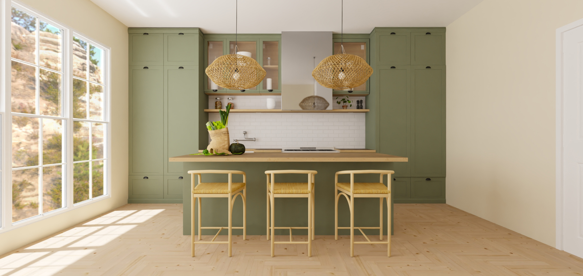 Kitchen render > HomeByMe Enterprise > Dassault Systèmes