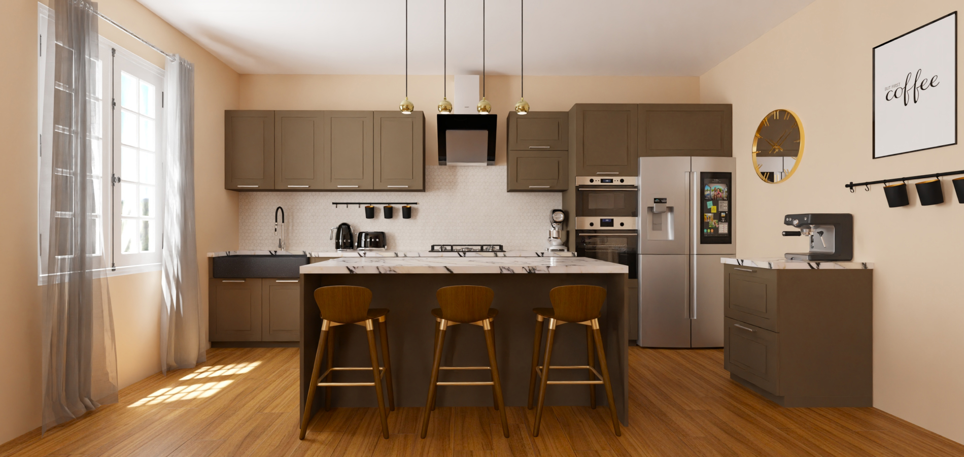 Rendu cuisine > HomeByMe Enterprise > Dassault Systèmes