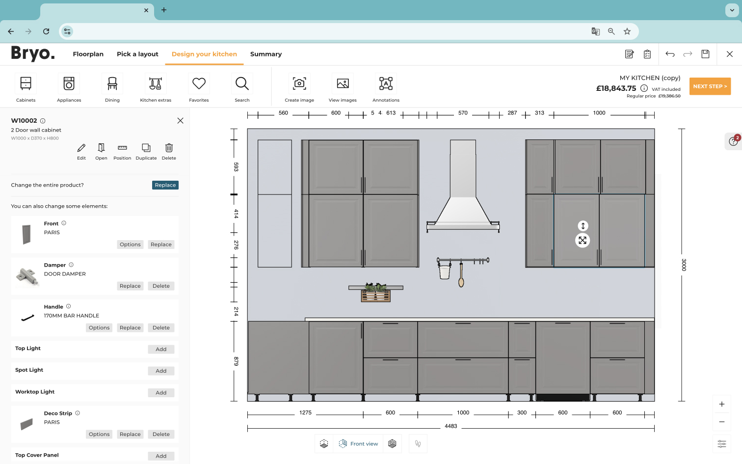 Front Elevation view > HomeByMe Enteprise > Dassault Systèmes