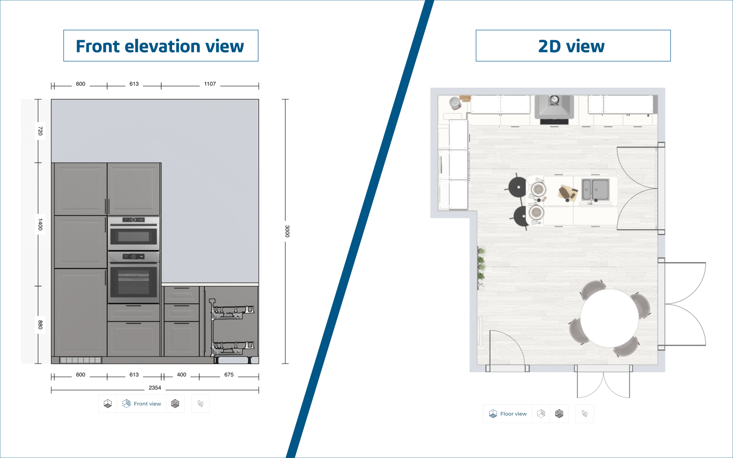 Front Elevation view > HomeByMe Enteprise > Dassault Systèmes