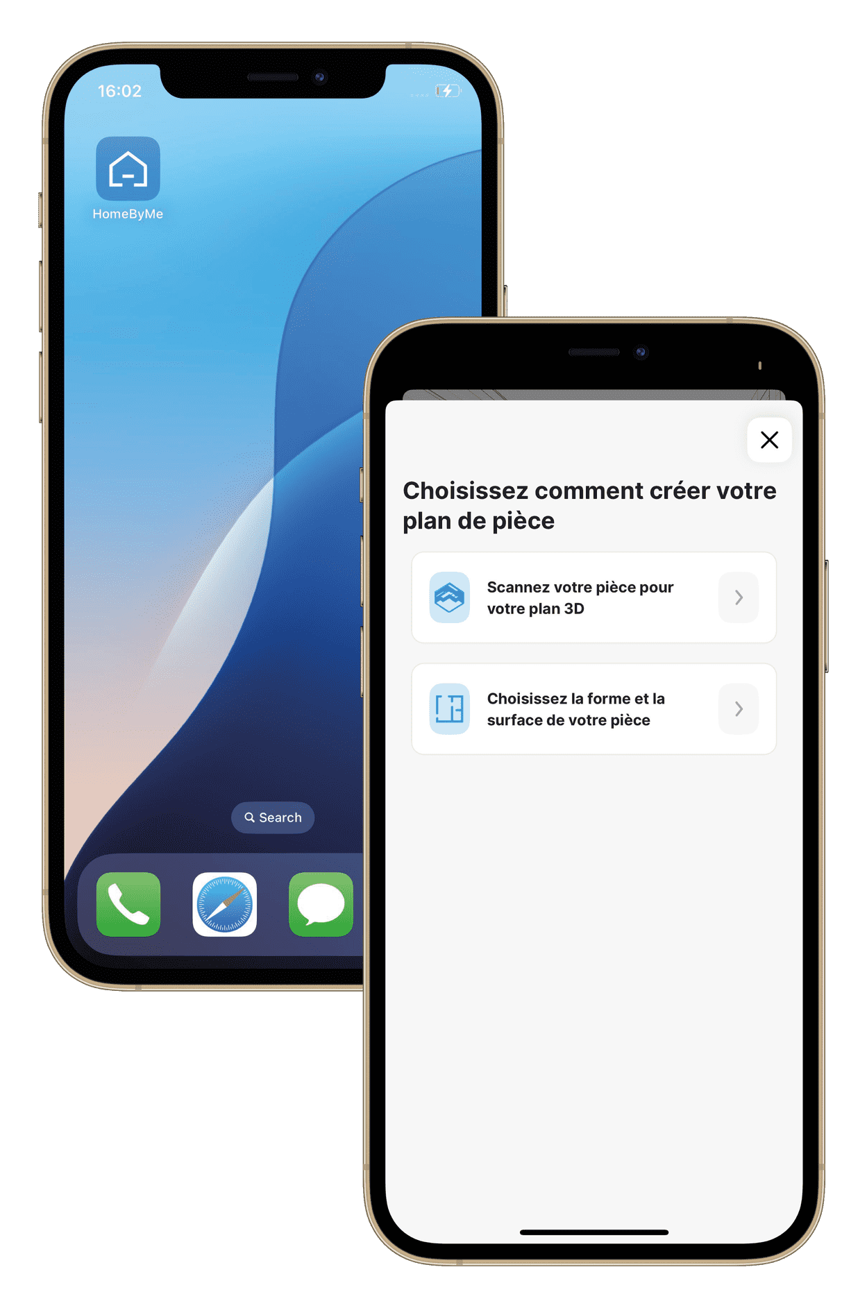 Room Scanner in phone > HomeByMe Enterprise > Dassault Systèmes