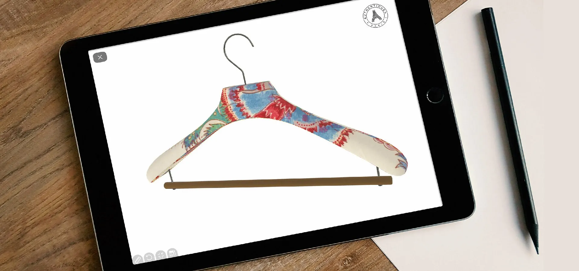Authentiques Paris offers 3D customization of their luxury hangers > Dassault Systèmes®