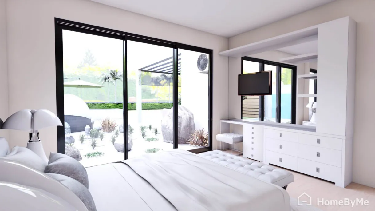 Bedroom render > HomeByMe Enterprise > Dassault Systemes
