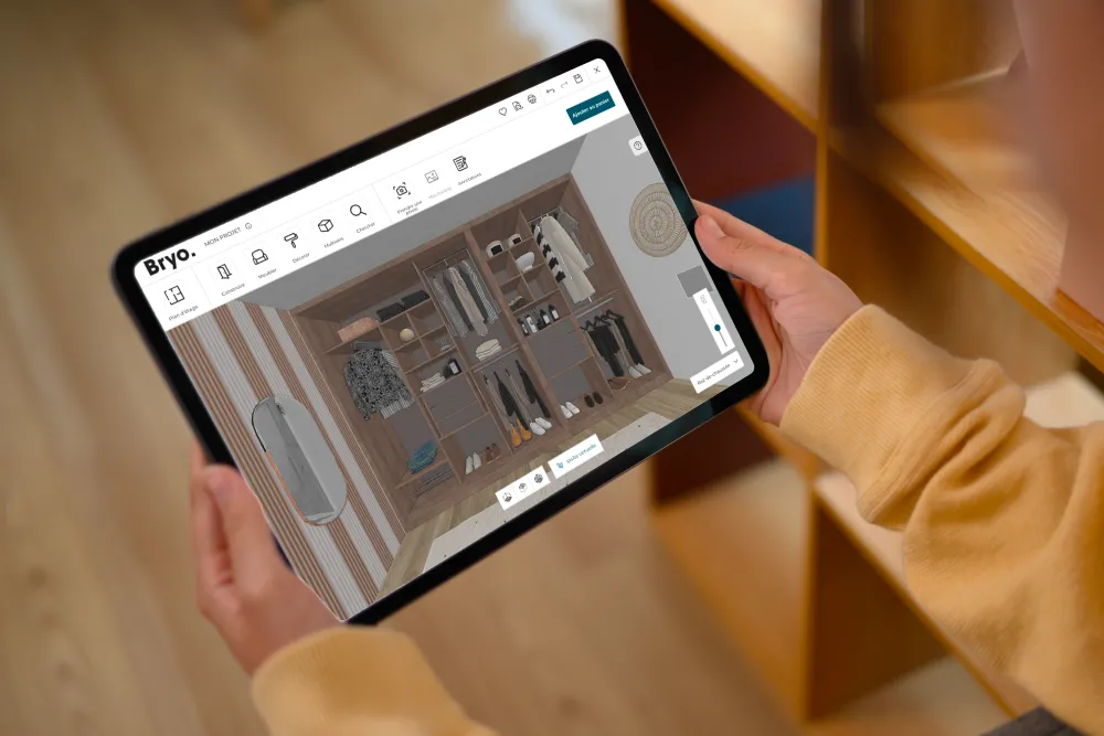Storage Configurator sur tablette > HomeByMe Enterprise > Dassault Systèmes