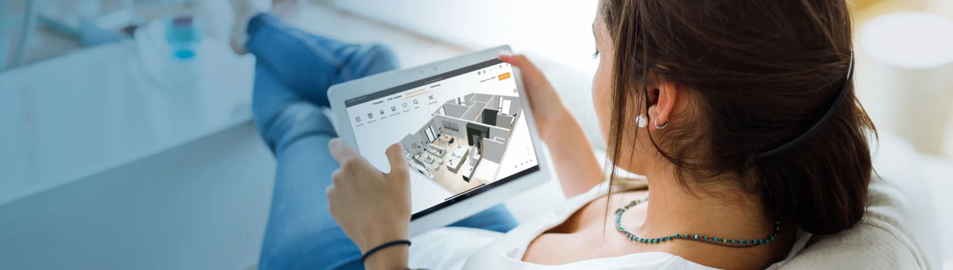 Furniture and Decor Planner in tablet > HomeByMe Enterprise > Dassault Systèmes