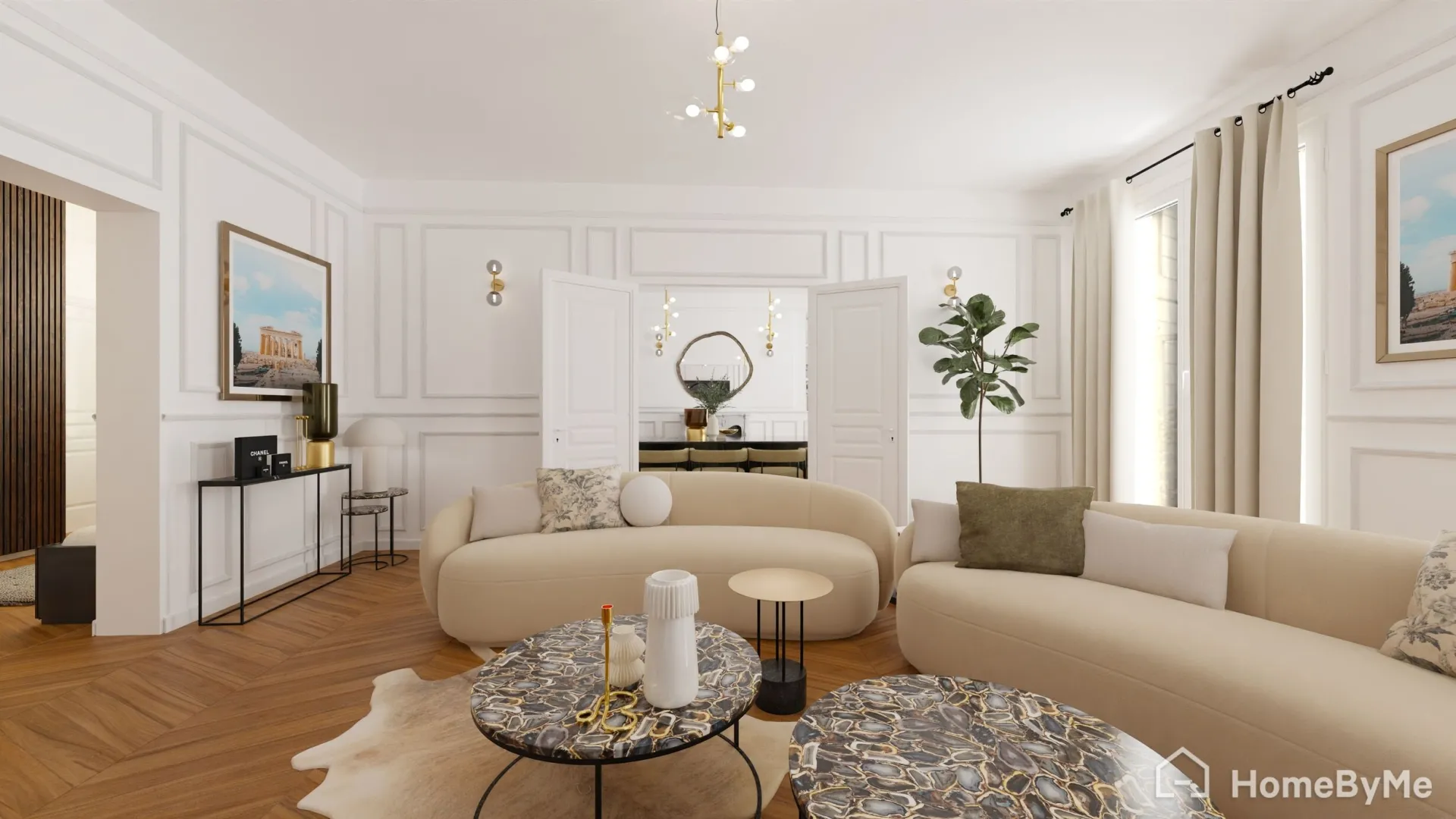 Living Room Render > HomeByMe Enterprise > Dassault Systèmes