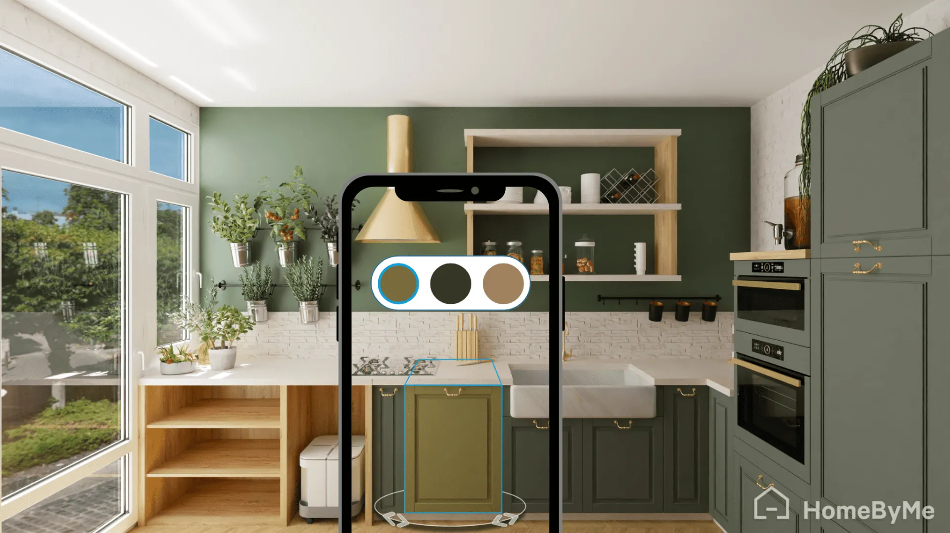 Using 3D for Kitchen > HomeByMe Enterprise > Dassault Systèmes