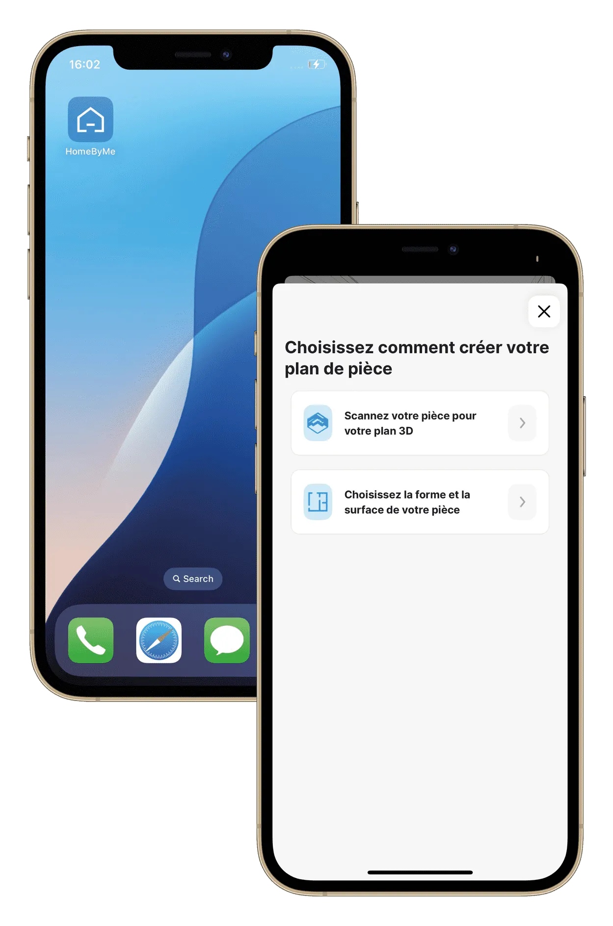 Room Scanner in phone > HomeByMe Enterprise > Dassault Systèmes