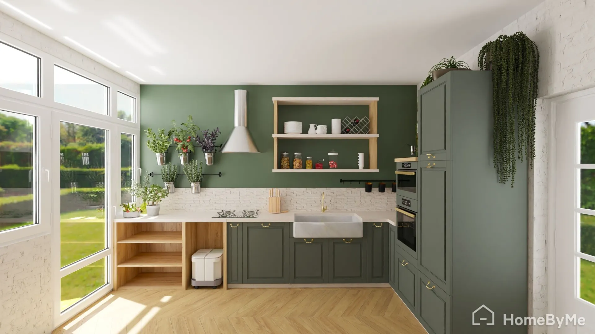 Kitchen render > HomeByMe Enterprise > Dassault Systèmes