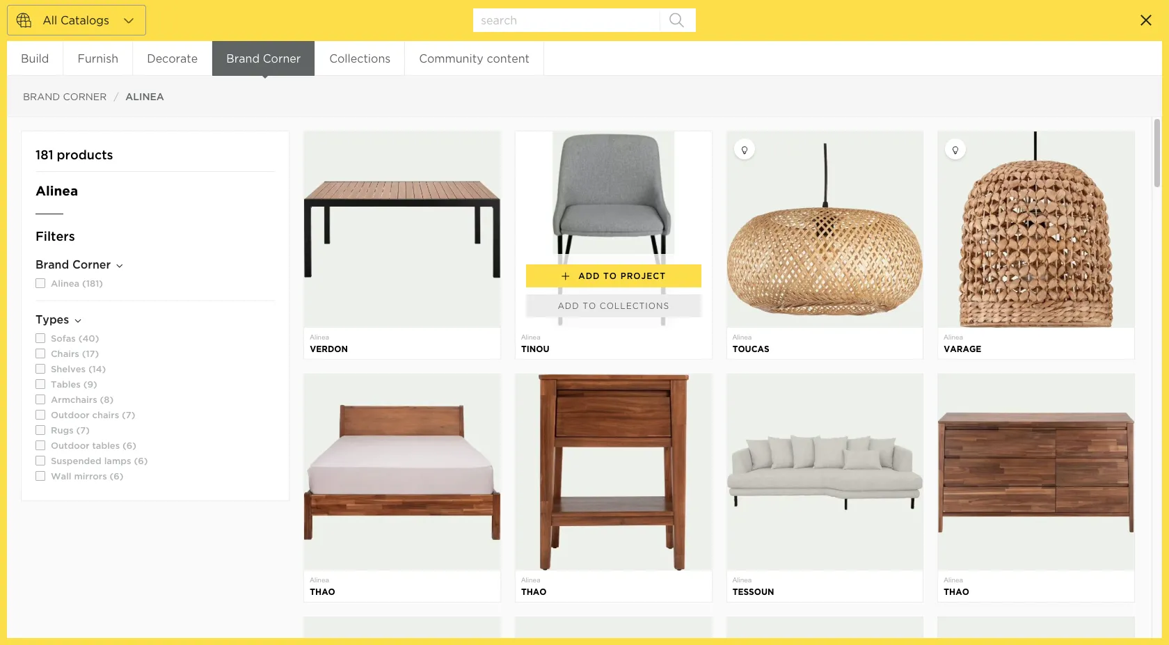Furniture in Retail Media > HomeByMe Enterprise > Dassault Systèmes