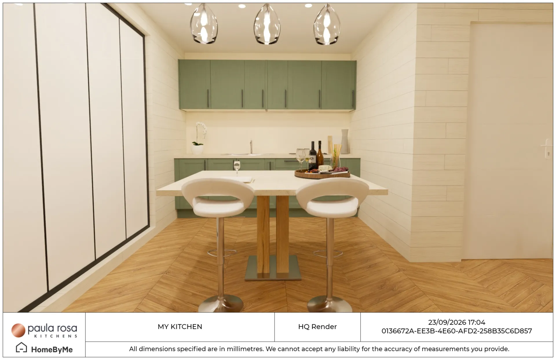 Paula Rosa Manhattan Kitchen Render > HomeByMe Enterprise > Dassault Systèmes