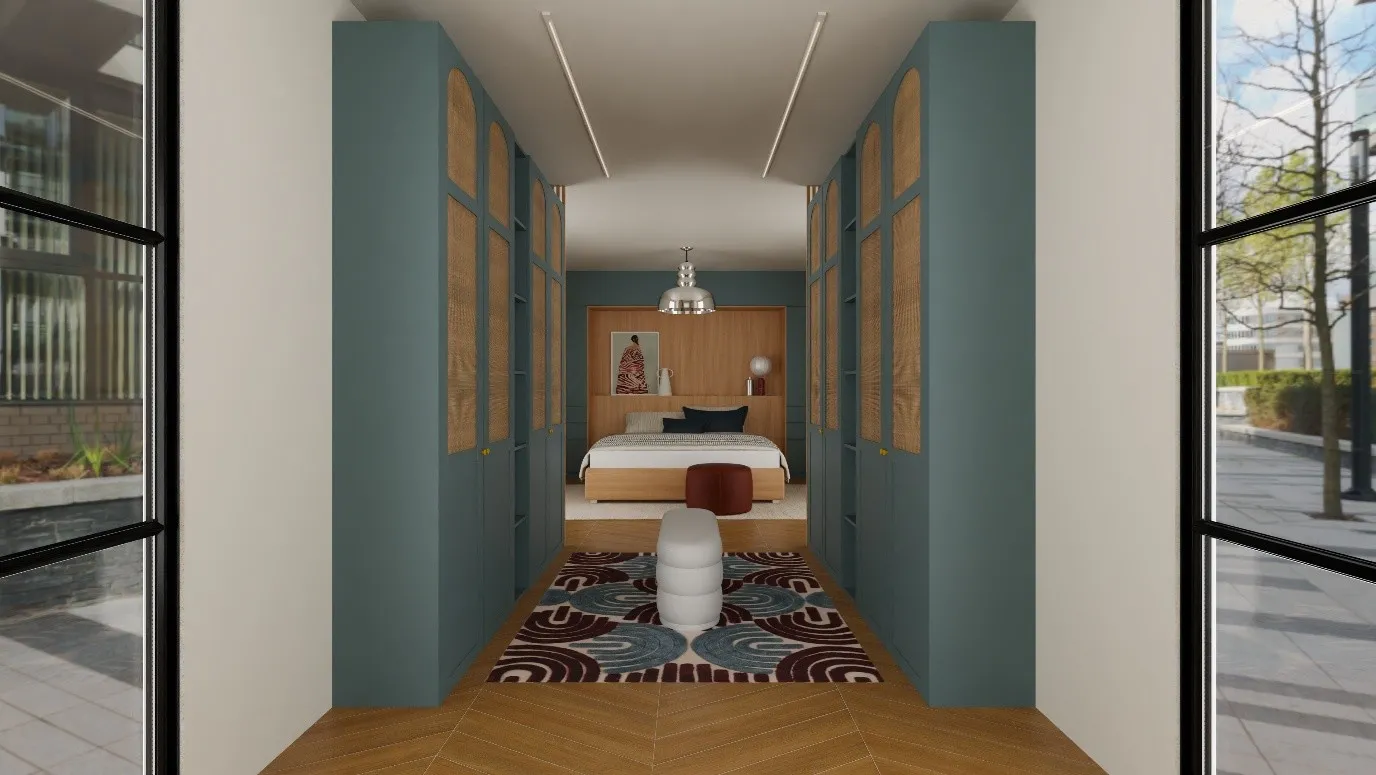 render of a 3D bedroom > HomeByMe > Dassault Systèmes