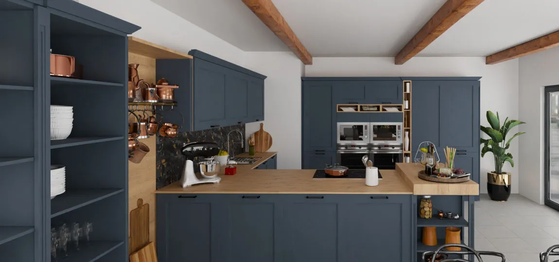 Rendu cuisine > HomeByMe Enterprise > Dassault Systémes