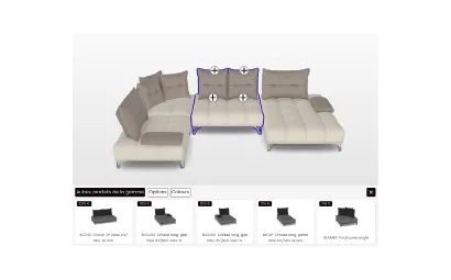 Sofa Product Configurator > HomeByMe Enterprise > Dassault Systemes