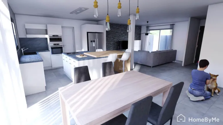 Kitchen render > HomeByMe Enterprise > Dassault Systemes