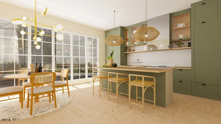 Kitchen render > HomeByMe Enterprise > Dassault Systèmes