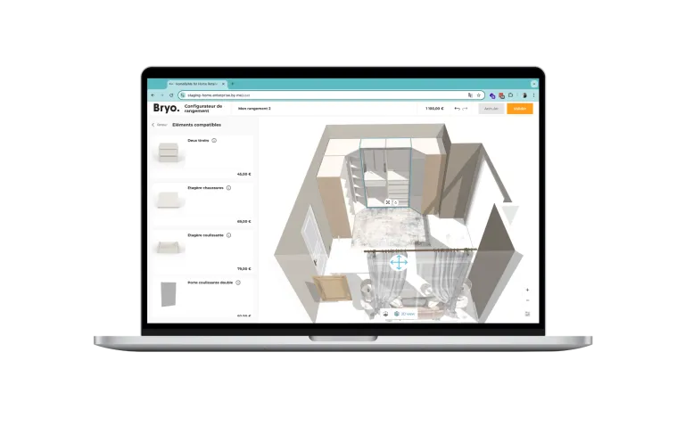 Storage Configurator in laptop > HomeByMe Enterprise > Dassault Systemes